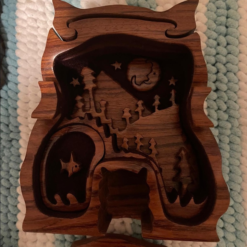 owl, boxology style puzzle by Richard Rothbard
